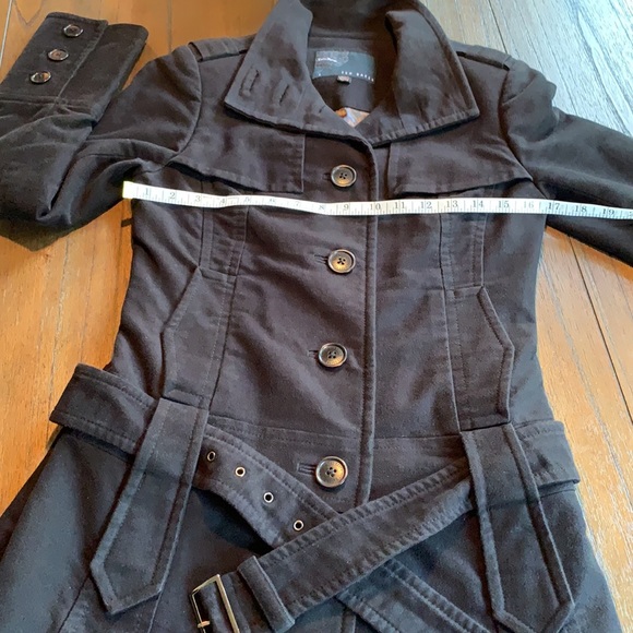 Ted Baker Belted Military Style Cotton Jacket - Picture 4 of 12